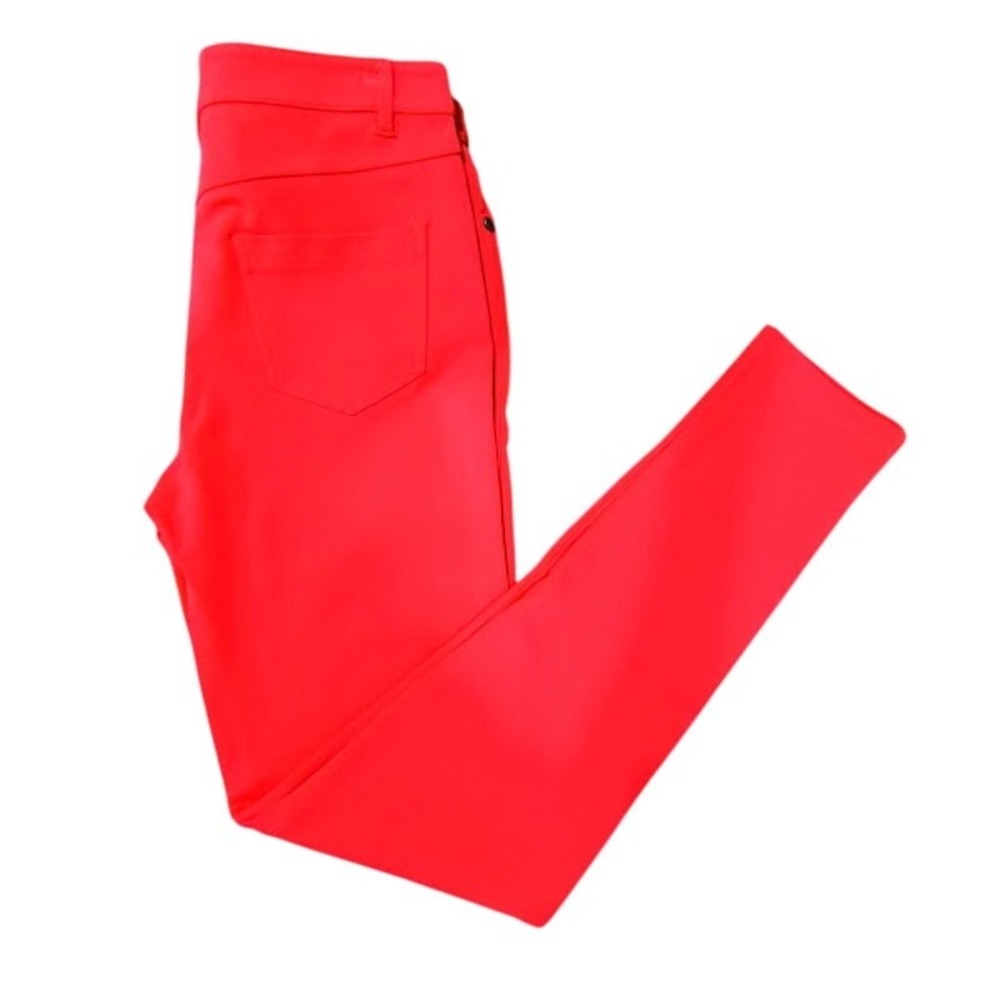 Alberto‎ Makali Slim Fit, 5-Pocket Jean Style Knit Pants, Salmon, Sz 8